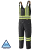 Pioneer Insulated Hi Vis Quilted Cotton Duck Bib Overall | Limited Size Selection Hi-Vis Work Wear