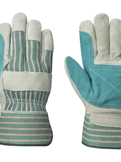 Pioneer 845 Double Palm Fitter's Cowsplit Gloves | Pack Of 12 Pairs