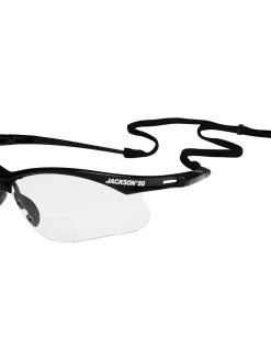 Jackson Safety Personal Protective Equipment Jackson SG Series Premium Safety Glasses - 2.5 Magnification - Clear Lens (Pack Of 12)