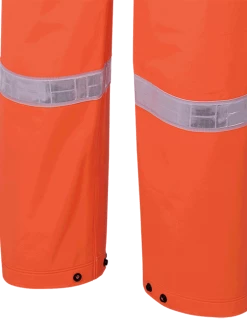 Flame Resistant Work Wear Ranpro Element Flame Resistant 3 Piece Safety Rainsuit | Hi Vis Orange | S To 4XL
