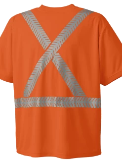Pioneer Premium CoolPass® Fabric Safety T-Shirt With UPF 50+ UV Protection | Sizes XS - 4XL Hi-Vis Work Wear
