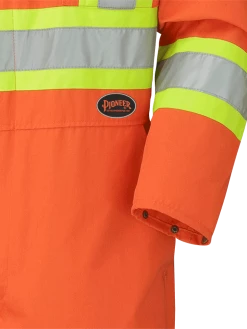 Pioneer Hi Vis Safety Coveralls - Poly/Cotton | Sizes 36 - 66
