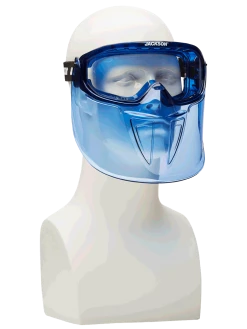 Jackson Safety Jackson GPL550 Prem Safety Glasses W/ Blue Flip Up Chin Guard