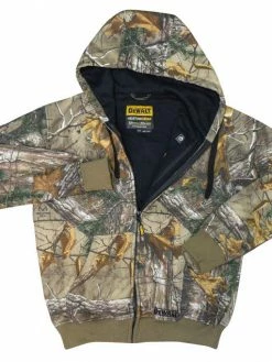 DeWalt Workwear DEWALT® Men's Heated Realtree Xtra® Camouflage Hoodie Sweatshirt Kitted With Battery | Sizes S - 3XL Work Wear
