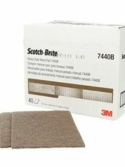 3M Scotch-Brite Heavy Duty Hand Pad - 6" X 9" Maintenance Supplies