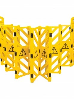 Zenith Safety Yellow Portable Mobile Barriers - 40
