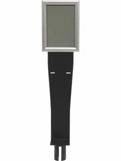 Zenith Safety Sign & Dispenser Holder For Crowd Control Post Safety Supplies