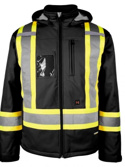 Terra Heated Hi-Vis Softshell Jacket | S-3XL