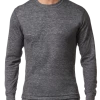 Stanfields Stanfield's 8813 Two-Layer Wool Blend Long Sleeve Shirt | Charcoal | Sizes S - 3XL | Pack Of 2 Pairs Work Wear