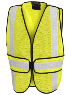 Pioneer Basic Hi-Viz All-Purpose Tearaway Vest | One Size Fits All Hi-Vis Work Wear