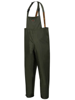 Pioneer Waterproof 420D Nailhead Ripstop Tree Planter Bib Pant | Green | S - 5XL Work Wear