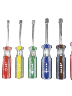 Jet Jumbo Handle SAE Mechanic's Nut Driver Set - 7 Piece