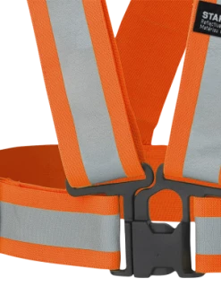 Pioneer Hi-Vis 4-Point Tearaway Adjustable Safety Sash | Pack Of 5 Hi-Vis Work Wear