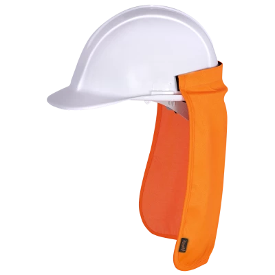 Personal Protective Equipment Pioneer Hard Hat Solid Poly Sun Shade | Orange