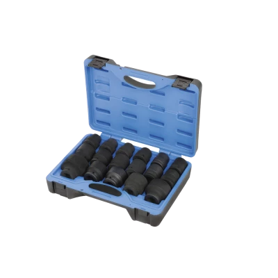 Power Tool Accessories Jet 3/4" Dr. Impact Socket Set - Metric - 6 Point - 17 Piece
