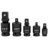 Jet Pin Free Impact Locking U Joint Adapter Set - 5 Piece