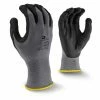 Work Gloves Radians Nylon Glove With Foam Nitrile Gripper Palm - Pack Of 12 Pairs