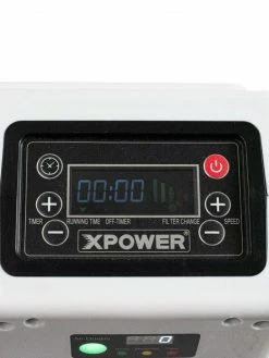 Xpower Canada XPOWER X-2830 Professional 4-Stage HEPA Air Scrubber With Digital Control Panel Facility Equipment