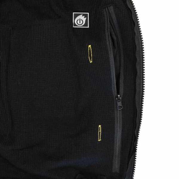 DeWalt Workwear Work Wear DEWALT® Men's Heated French Terry Cotton Hoodie (Bare Hoodie - No Battery) | Sizes S - 3XL