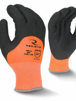 Radians Latex Coated Cold Weather Work Glove - Pack Of 12 Pairs Work Gloves