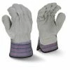 Work Gloves Radians Full Coverage Split Cowhide Leather Work Glove W/ Rubberized Safety Cuff - Pack Of 12 Pairs