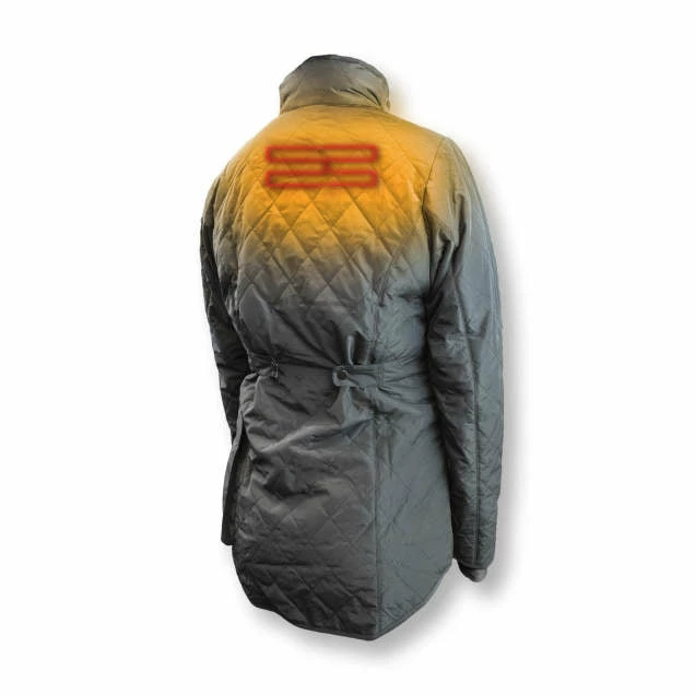 DeWalt Workwear DEWALT® DCHJ084 Women's Flannel Lined Quilted Jacket Kitted With Battery | Sizes S - 3XL